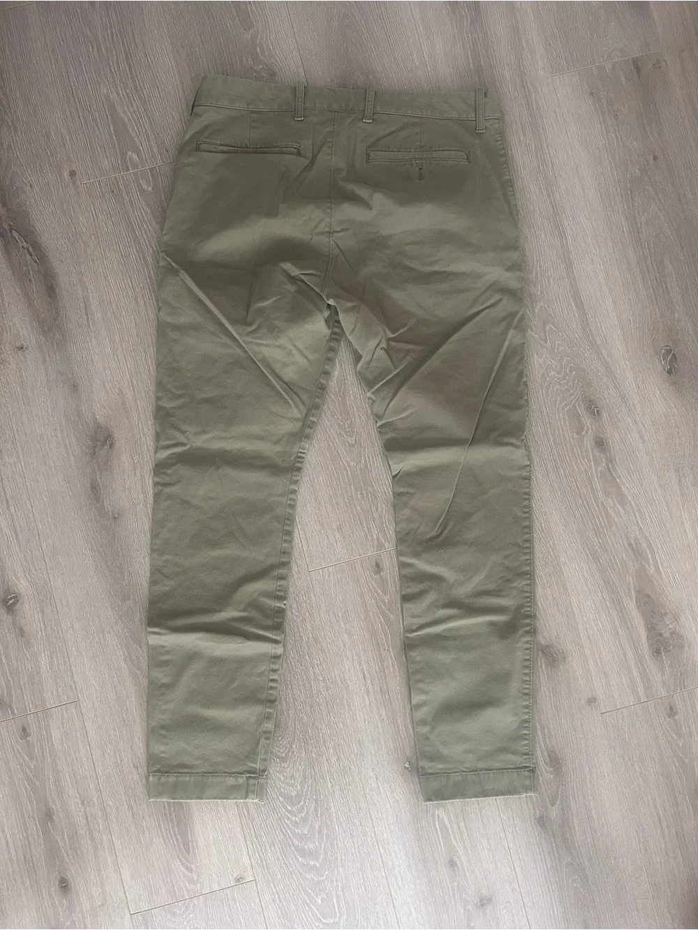 J.Crew Flex Chino Pants Bundle, Lot of 4, Ivory Olive Khaki Slate Blue, 31x30